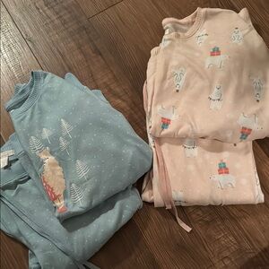 LC Lauren Conrad Winter Pajamas Set Bundle